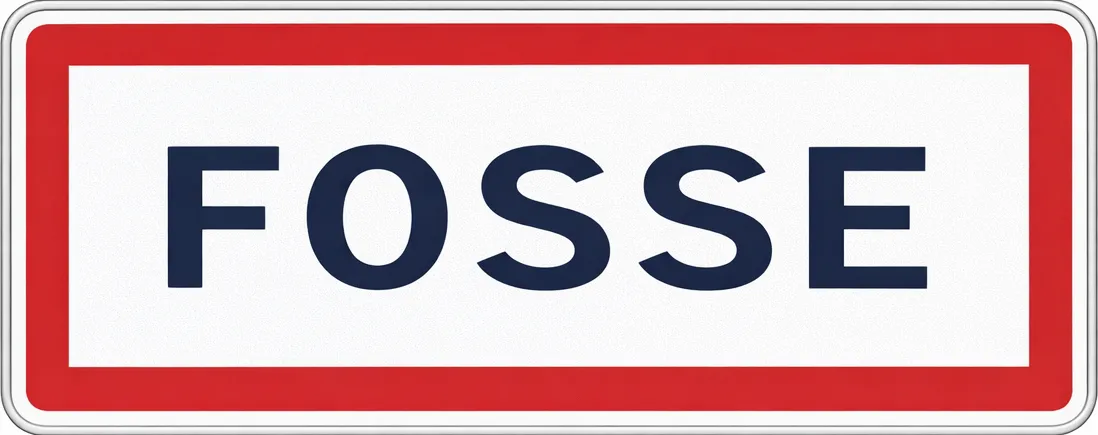 Panneau commune Fosse