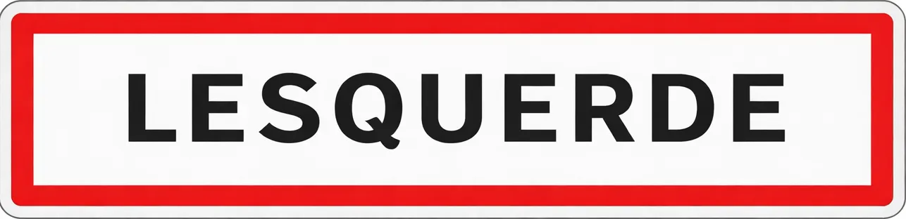Panneau commune Lesquerde