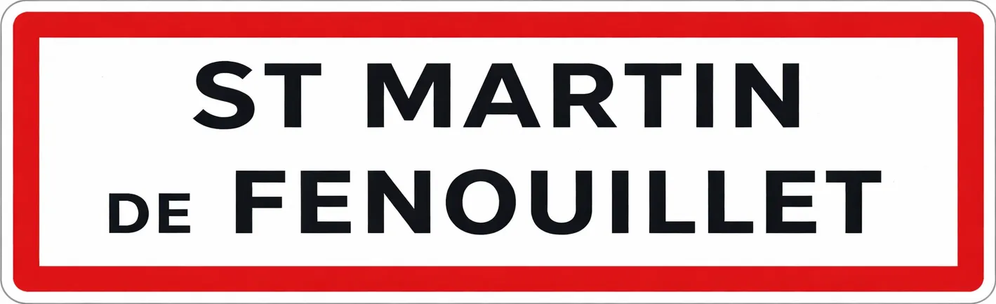 Panneau commune Saint Martin de Fenouillet